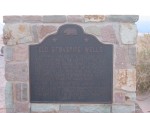 Stovepipe Well explanation plaque