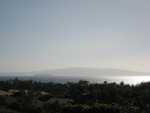 View from the resort parking lot. The islands visible are Molokini, and Kahoolawe in the background.