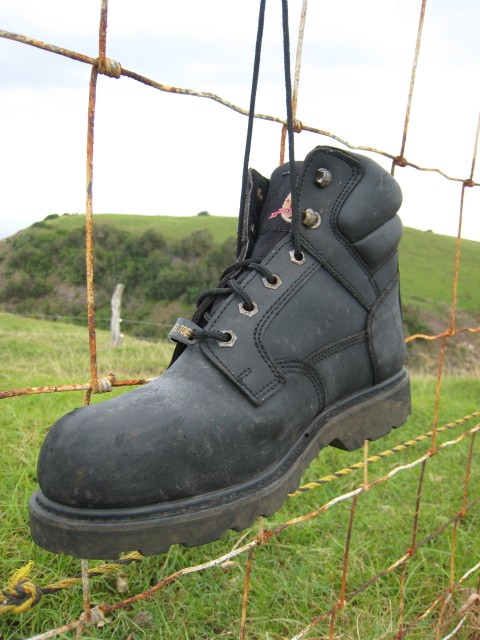 A boot. Duh.