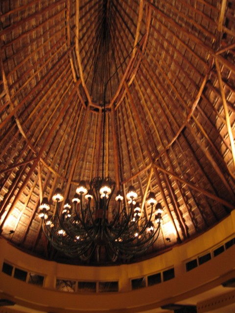 Ceiling in Restaurant