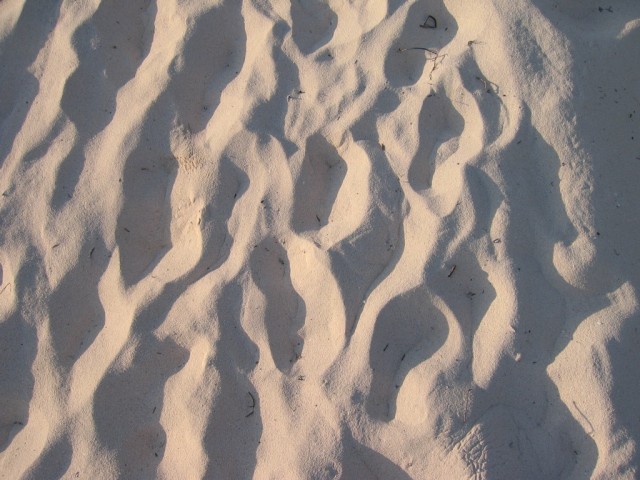 Footprints in Sand