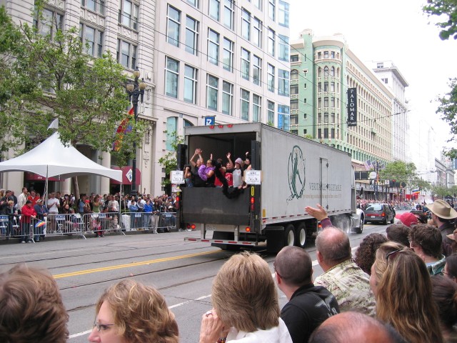 A truck!